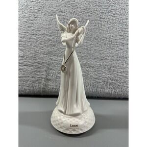 VINTAGE Russ‎ I Believe Musical Angel Figurine Love 28261 Porcelin